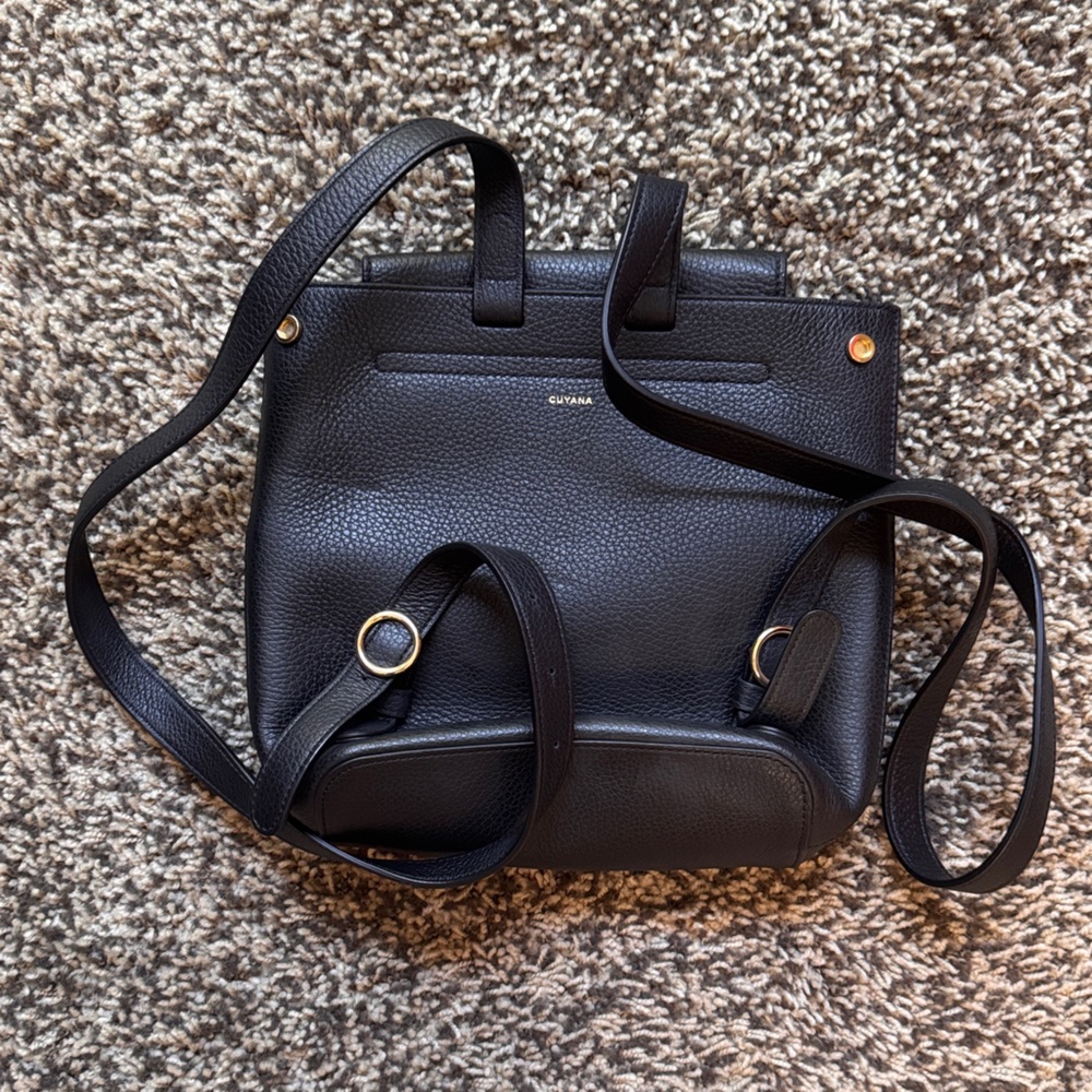 New Cuyana Mini Leather Backpack